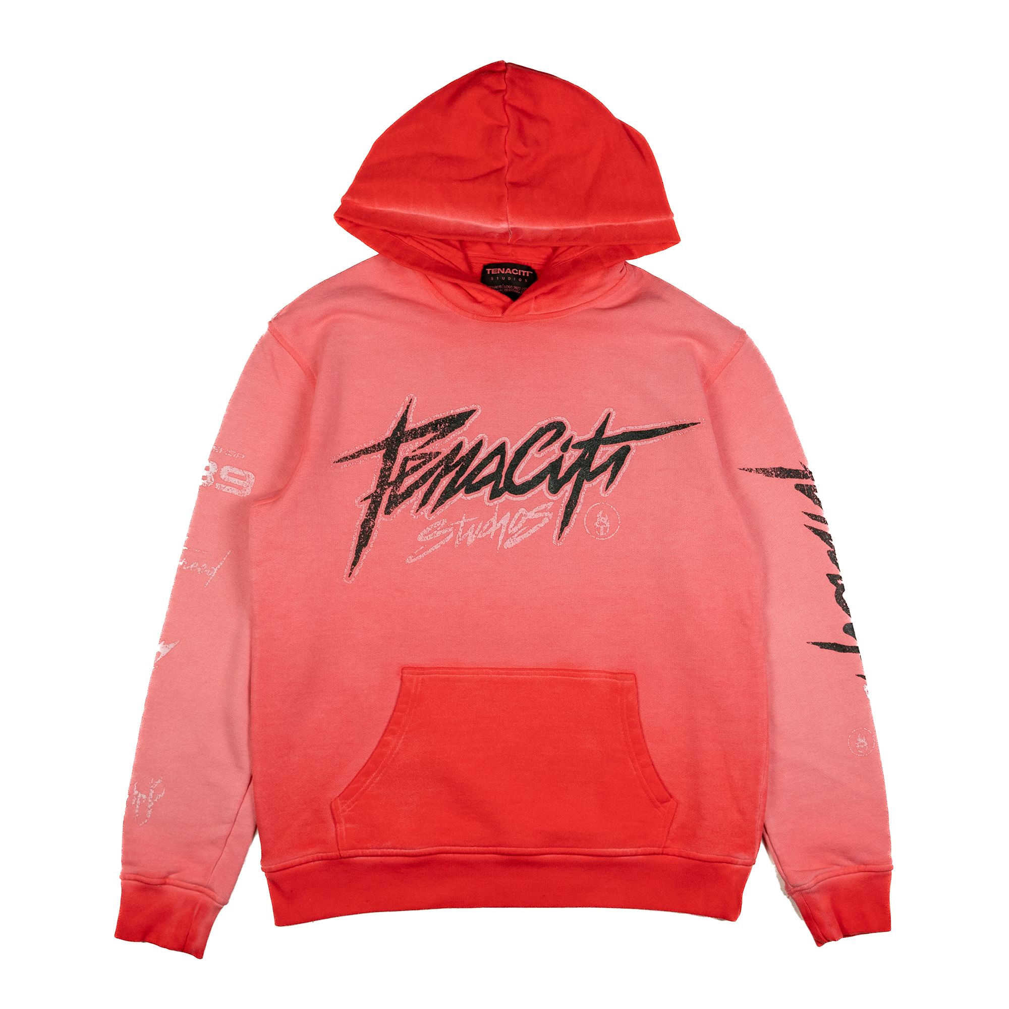 World Tour Sun Faded Hoodie | Red