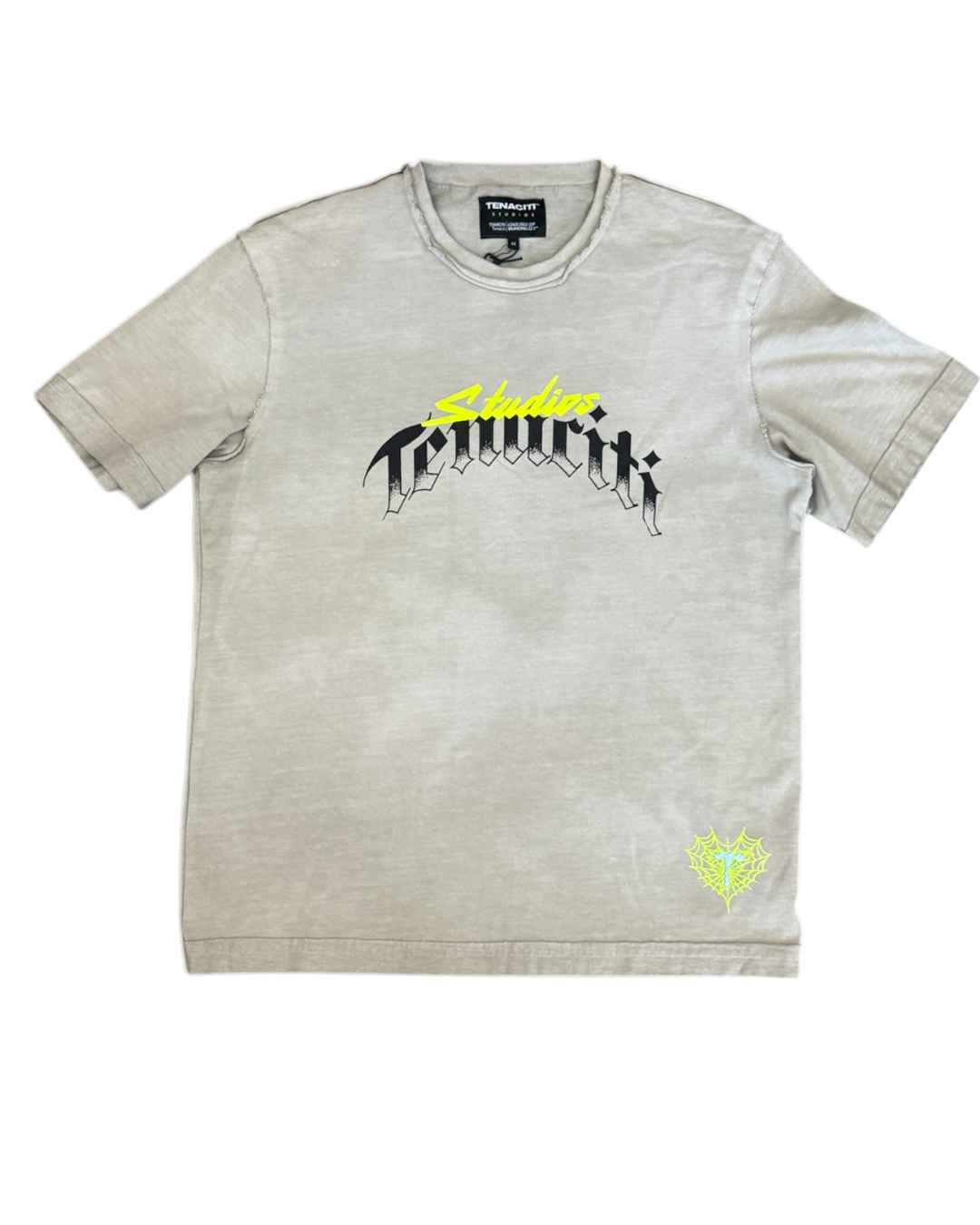 SPIDER WEB TEE | BEIGE